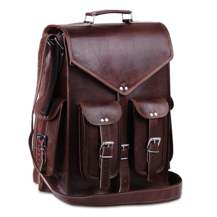 leather backpack 
