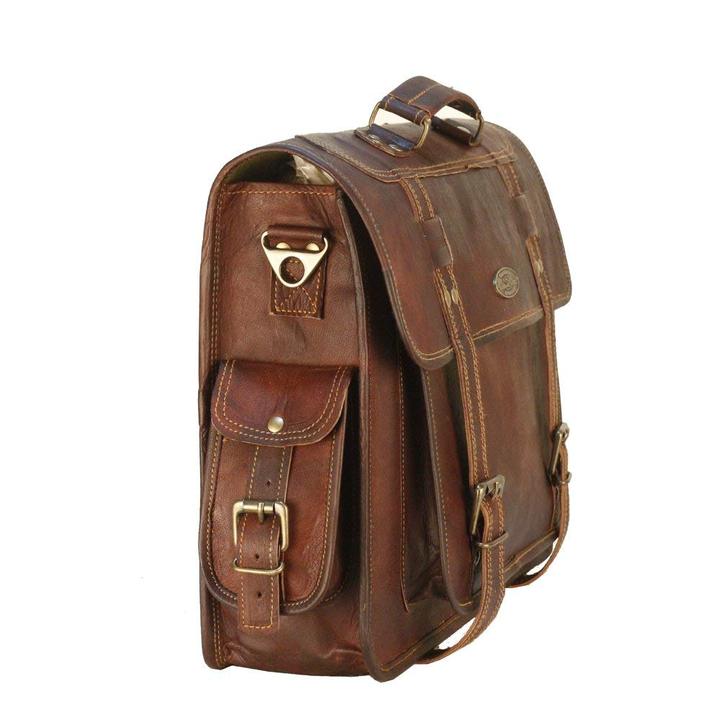  leather messenger bag