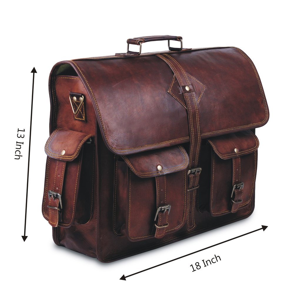 messanger bag with 100% full grain leather