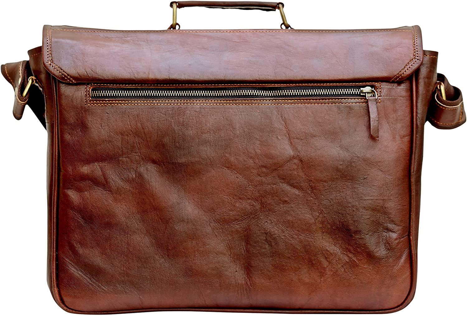 Vintage  Brown Leather Bag