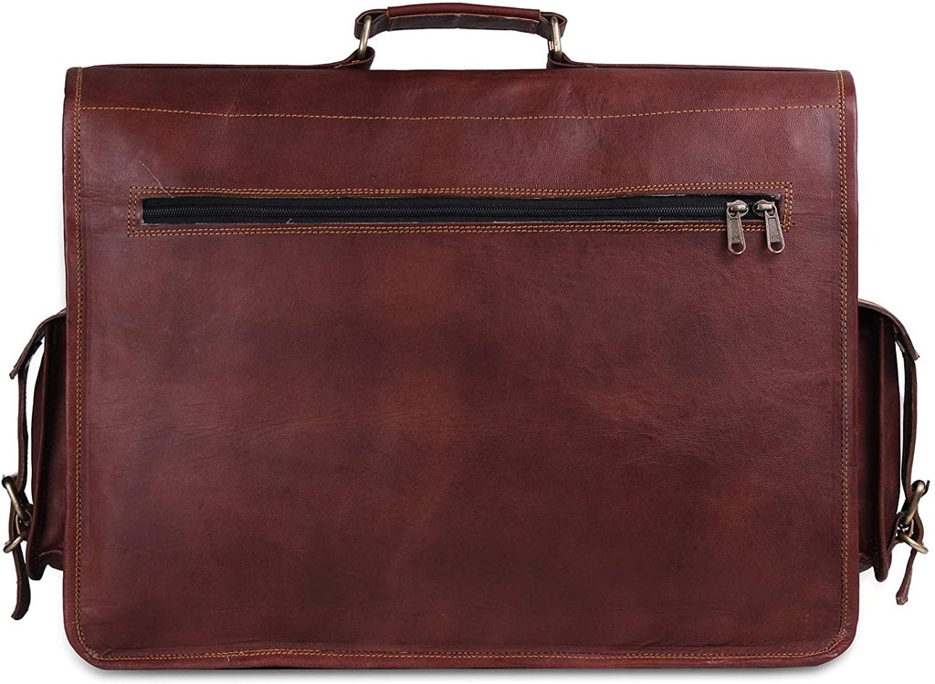 stylish design leather briefcase