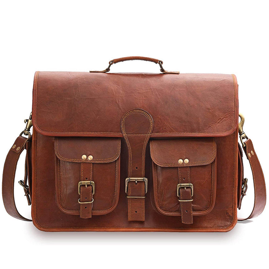 brown leatherbag