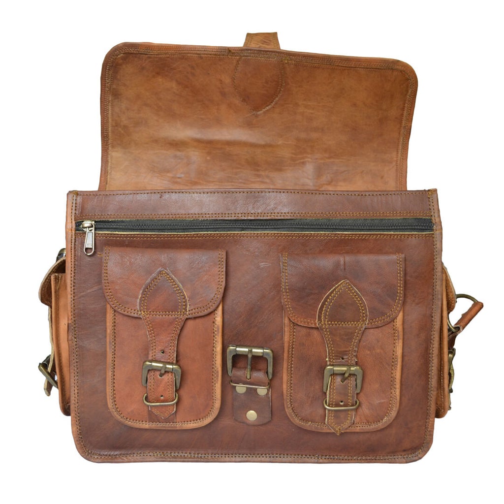 DSLR Camera Leather Bag 16 Inch