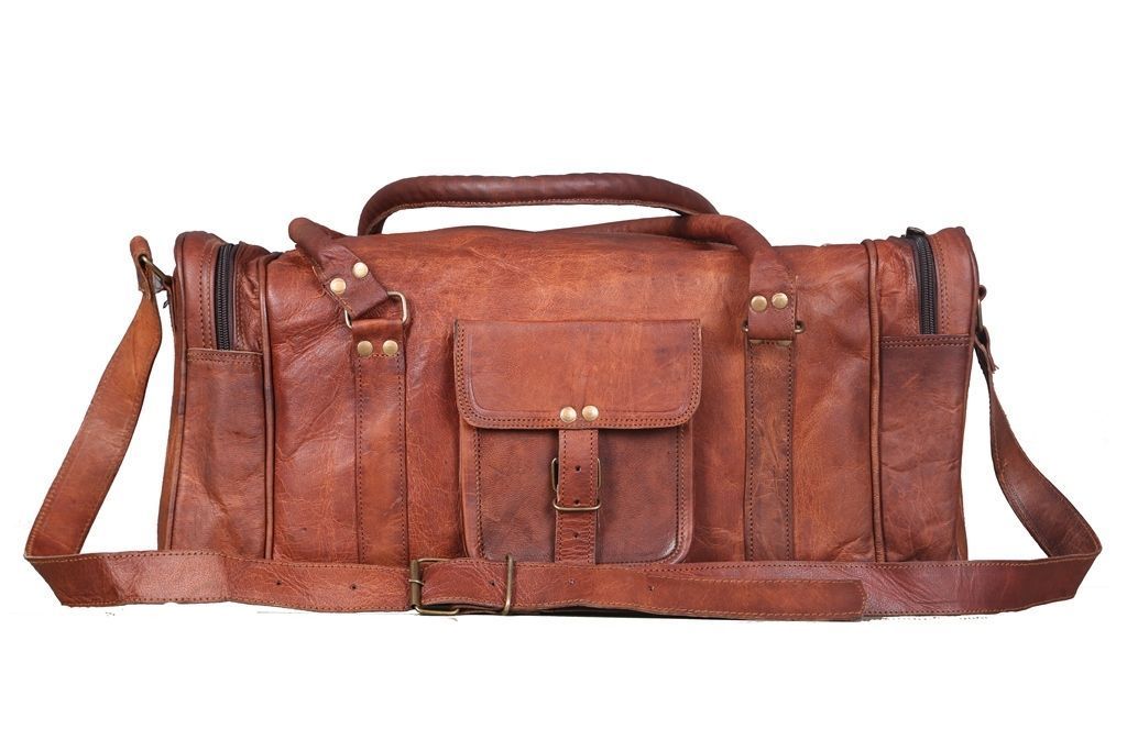 best leather duffle bag for travel